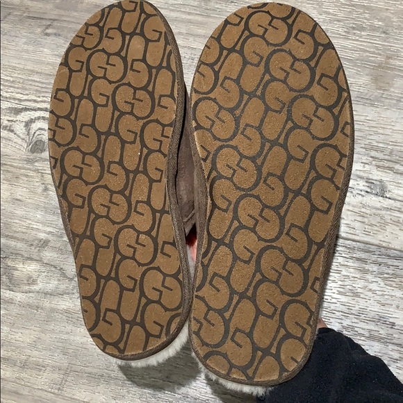 NIB UGG Men’s Brown Scuf Slipper Slides - Picture 6 of 10